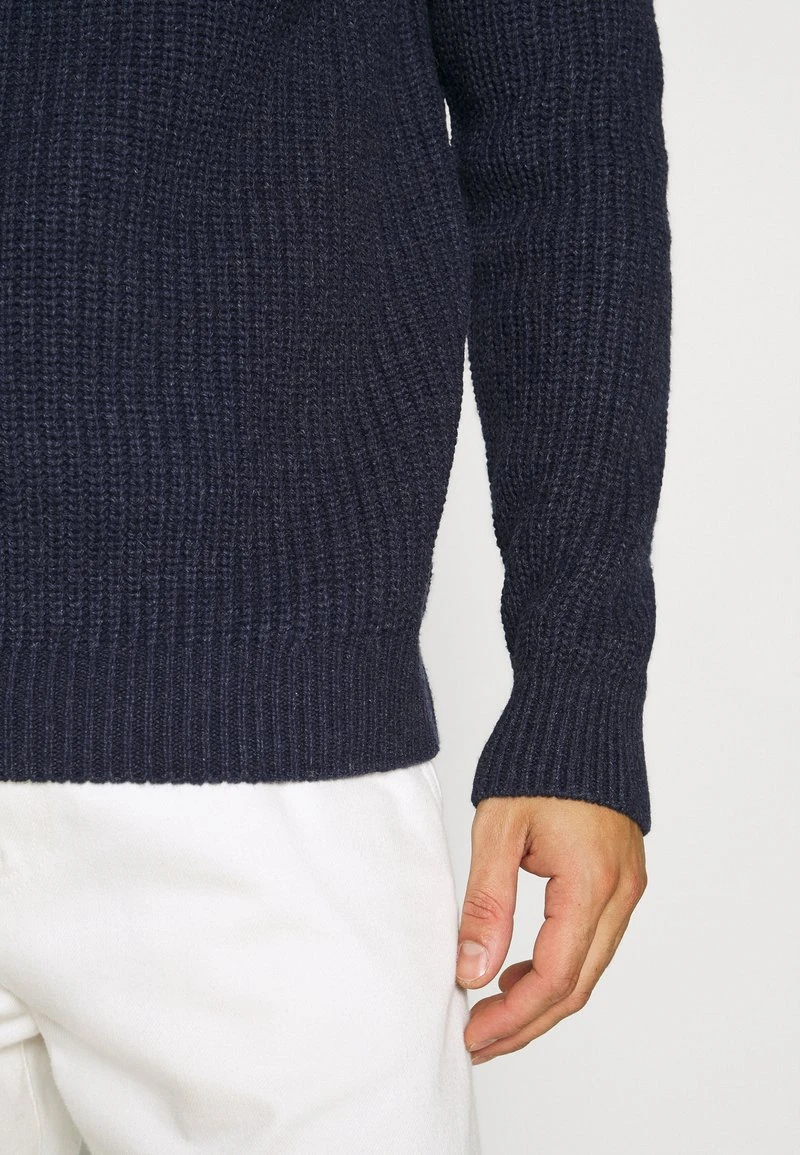 Pier One Uomo CHUNKY MOCKNECK JUMPER - Maglione - Dark Blue 8 Pier One Uomo CHUNKY MOCKNECK JUMPER - Maglione - Dark Blue - immagine 6