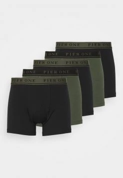 Pier One Uomo 5 PACK - Culotte - Black/khaki