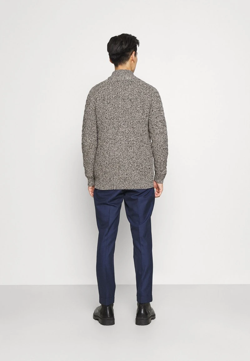 Pier One Uomo Cardigan - Mottled Grey 5 Pier One Uomo Cardigan - Mottled Grey - immagine 3