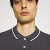Pier One Uomo Polo - Mottled Dark Grey -Offerta Economica Pier One 032e73cd51584be4ac86da30ad735999