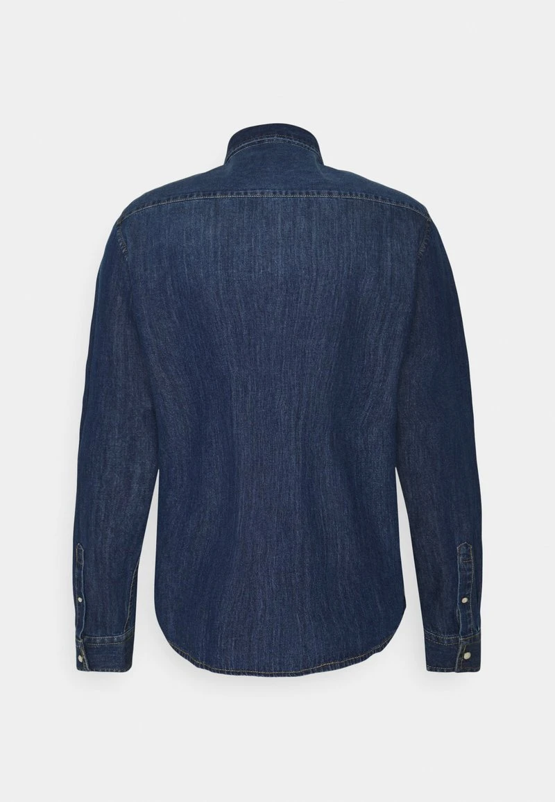 Pier One Uomo DENIM SHIRT - Camicia - Blue Denim 4 Pier One Uomo DENIM SHIRT - Camicia - Blue Denim - immagine 2