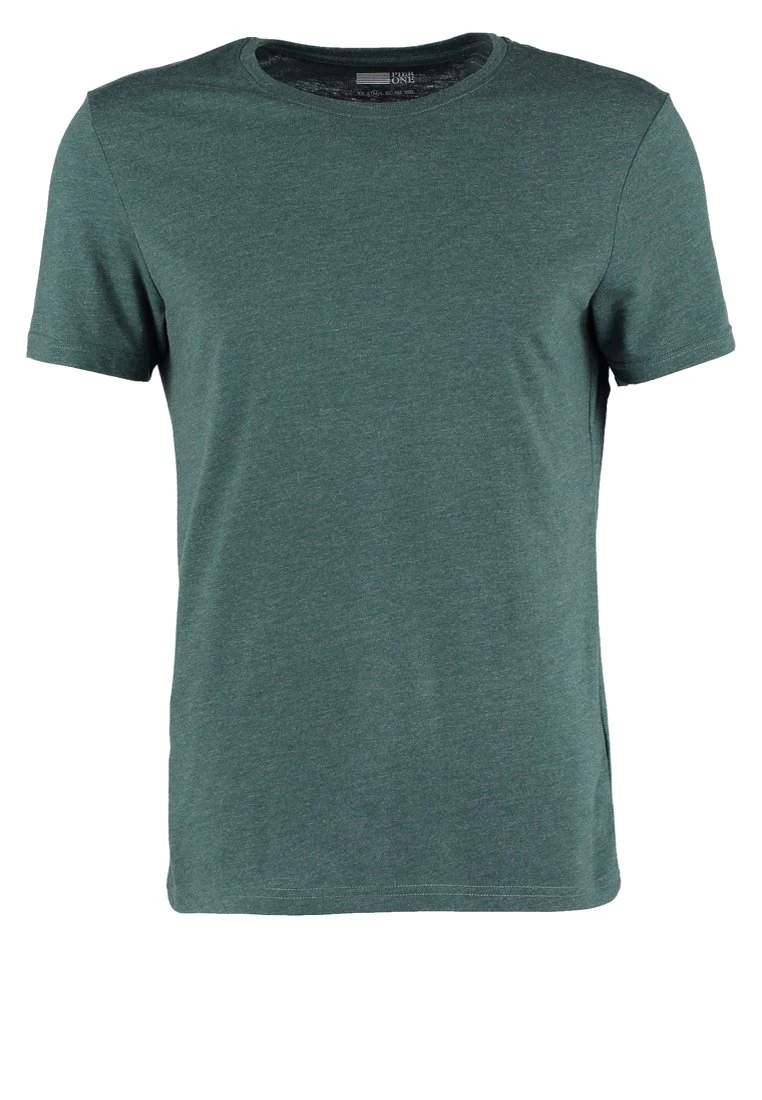 Pier One Uomo T-shirt Basic - Green Melange 7 Pier One Uomo T-shirt Basic - Green Melange - immagine 5