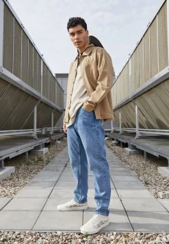 Pier One Uomo Giacca Leggera - Tan