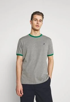Pier One Uomo T-shirt Con Stampa - Mottled Grey