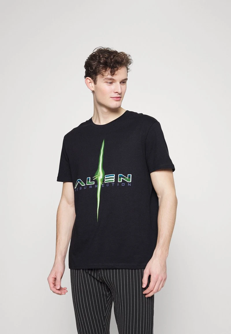 Pier One Uomo T-shirt Con Stampa - Black 3 Pier One Uomo T-shirt Con Stampa - Black
