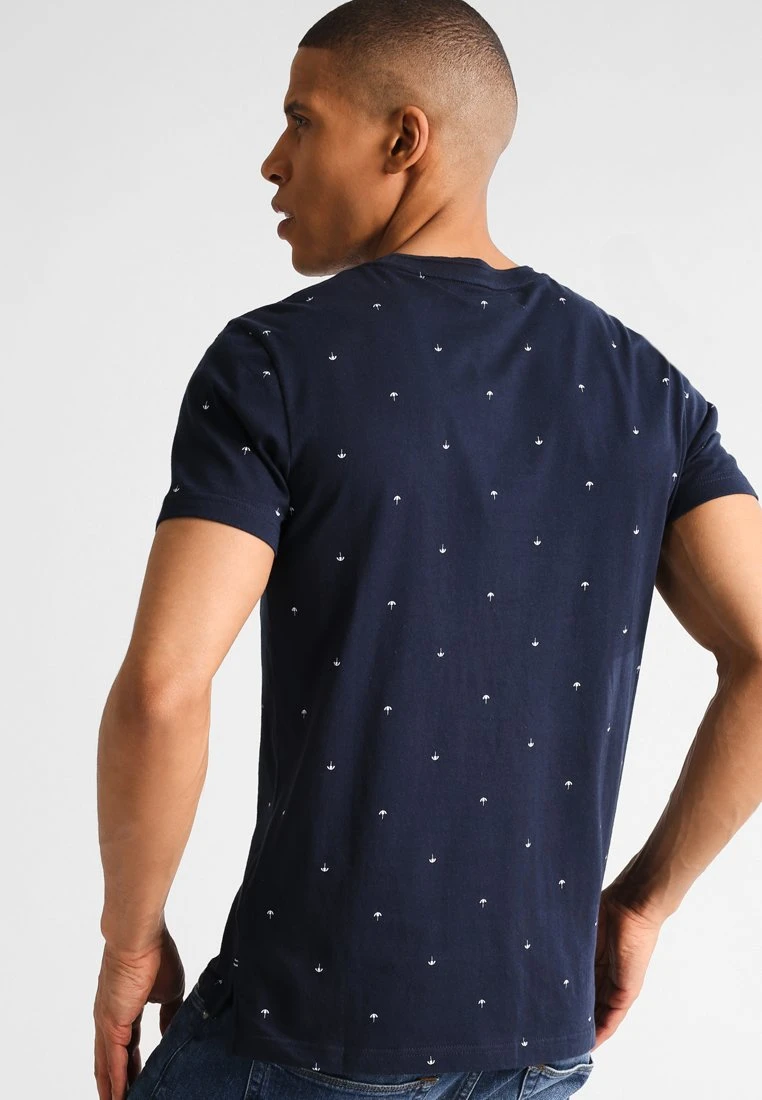 Pier One Uomo T-shirt Con Stampa - Navy 5 Pier One Uomo T-shirt Con Stampa - Navy - immagine 3