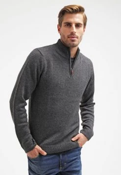 Pier One Uomo Maglione - Dark Grey Melange