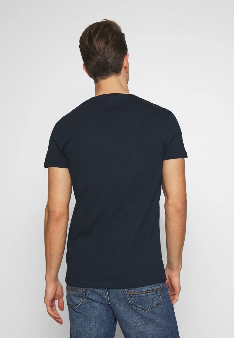 Pier One Uomo T-shirt Basic - Dark Blue 5 Pier One Uomo T-shirt Basic - Dark Blue - immagine 3