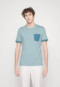Pier One Uomo T-shirt Basic - Blue Grey