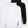 Pier One Uomo 2 PACK - Felpa Con Cappuccio - Black/white -Offerta Economica Pier One 0cf86e5498e64e09bde44db476df2381