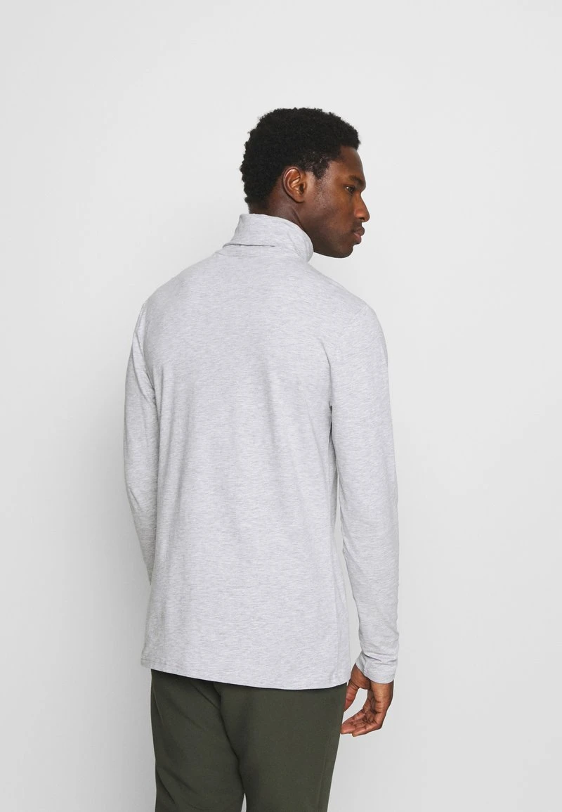 Pier One Uomo Maglietta A Manica Lunga - Mottled Grey 5 Pier One Uomo Maglietta A Manica Lunga - Mottled Grey - immagine 3