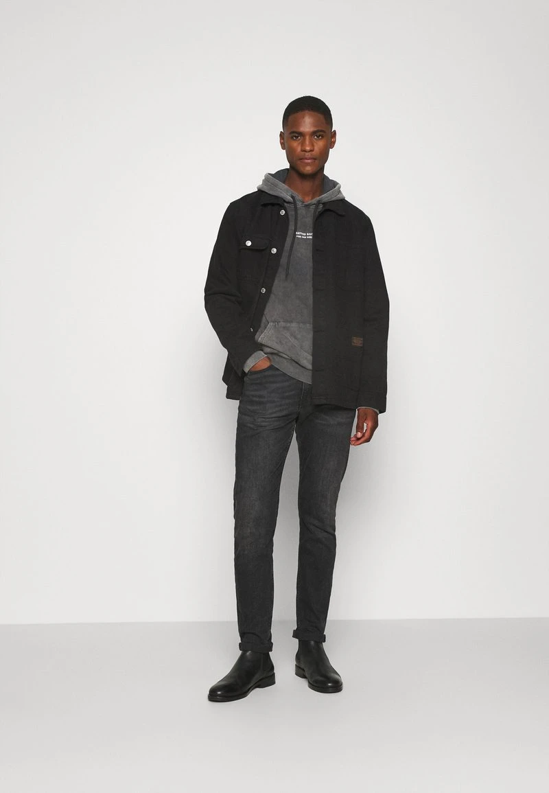 Pier One Uomo Felpa Con Cappuccio - Black 4 Pier One Uomo Felpa Con Cappuccio - Black - immagine 2