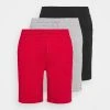 Pier One Uomo 3 PACK - Pantaloni Del Pigiama - Black/mottled Dark Grey/red -Offerta Economica Pier One 1018d5571e7c4e20970232840d5a3d54