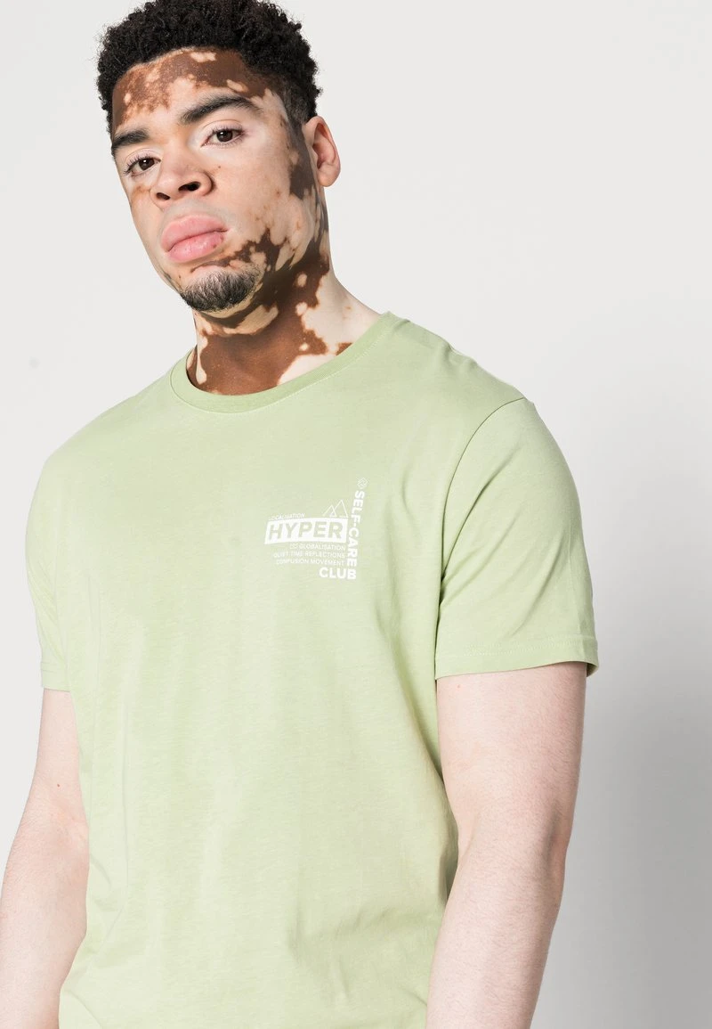 Pier One Uomo T-shirt Con Stampa - Green 7 Pier One Uomo T-shirt Con Stampa - Green - immagine 5