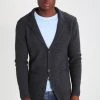 Pier One Uomo Cardigan - Mottled Dark Grey -Offerta Economica Pier One 1534e19d02574acf98f7cef6d28a0e44