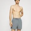 Pier One Uomo PEACHY SOFT BEACH SHORTS - Shorts Da Mare - Dark Grey -Offerta Economica Pier One 164cea16e7c2478b94cc8f5628ad544a