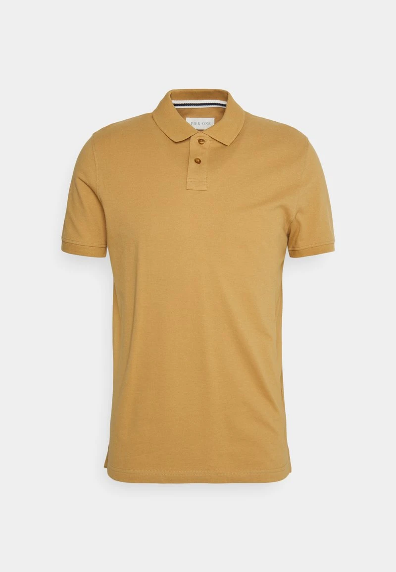Pier One Uomo 3 PACK - Polo - Camel/khaki/black 4 Pier One Uomo 3 PACK - Polo - Camel/khaki/black - immagine 2