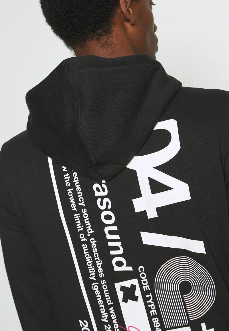 Pier One Uomo Felpa - Black 6 Pier One Uomo Felpa - Black - immagine 4