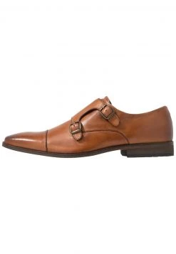 Pier One Uomo LEATHER - Mocassini Eleganti - Cognac