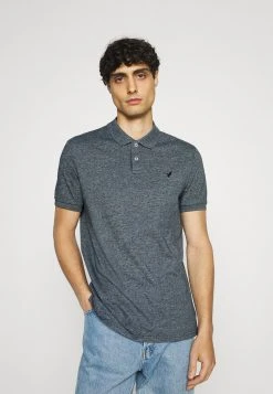 Pier One Uomo Polo - Mottled Blue
