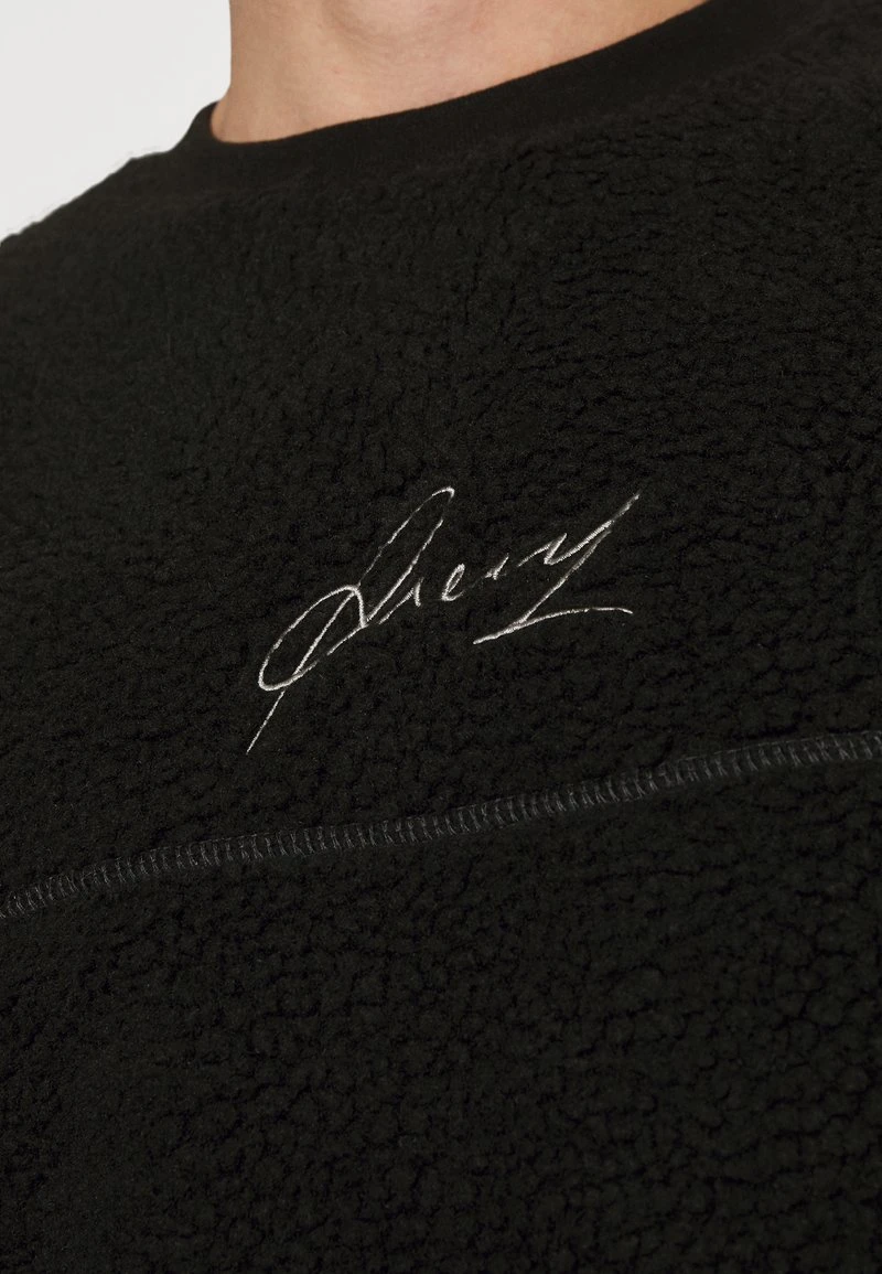 Pier One Uomo Felpa In Pile - Black 7 Pier One Uomo Felpa In Pile - Black - immagine 5