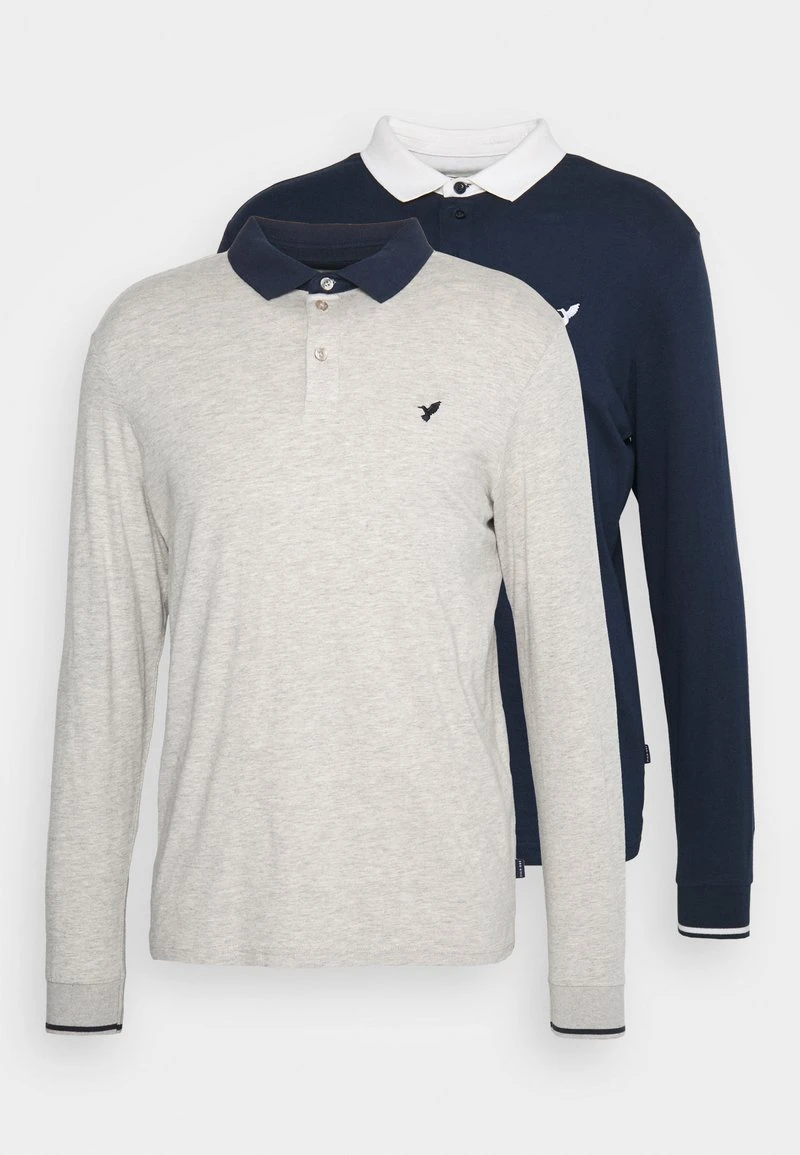 Pier One Uomo 2 PACK - Polo - Dark Blue/mottled Beige 8 Pier One Uomo 2 PACK - Polo - Dark Blue/mottled Beige - immagine 6
