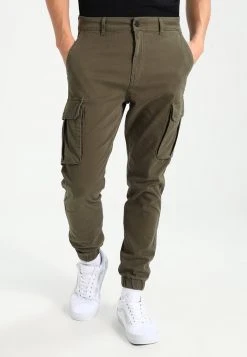 Pier One Uomo Pantaloni Cargo - Khaki