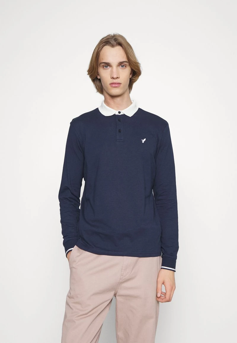 Pier One Uomo 2 PACK - Polo - Dark Blue/mottled Beige 4 Pier One Uomo 2 PACK - Polo - Dark Blue/mottled Beige - immagine 2