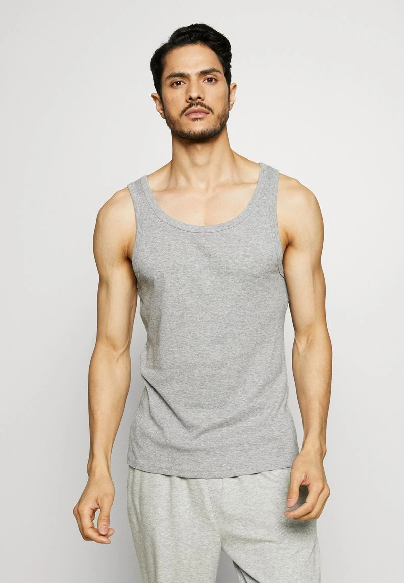 Pier One Uomo 3 PACK - Maglietta Intima - Black/grey/white 6 Pier One Uomo 3 PACK - Maglietta Intima - Black/grey/white - immagine 4