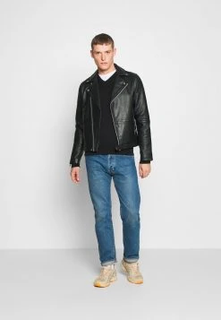 Pier One Uomo 2PACK - Maglione - Black/bordeaux