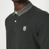 Pier One Uomo COLLAR RUGBY - Polo - Mottled Dark Grey -Offerta Economica Pier One 263ae91989b94e3894a690c900d8e17d