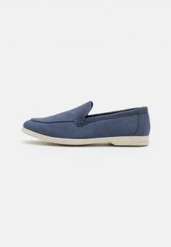Pier One Uomo Scarpe Senza Lacci - Blue