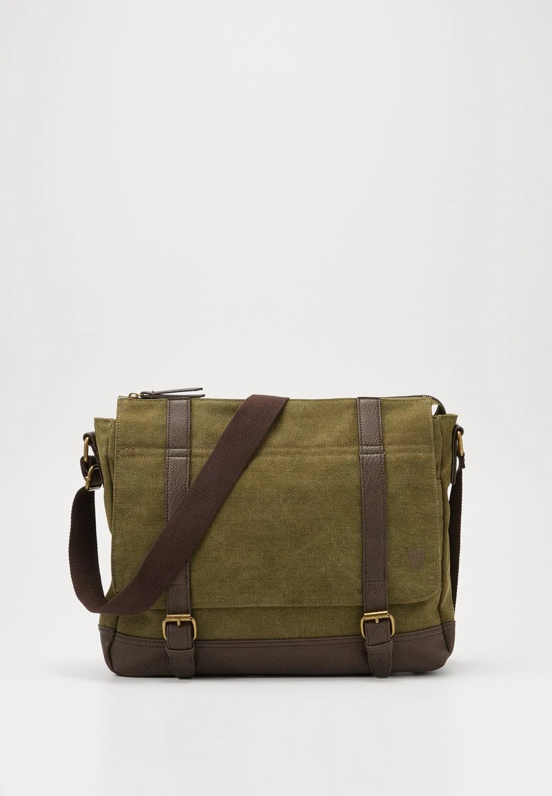 Pier One Uomo Borsa A Tracolla - Oliv 3 Pier One Uomo Borsa A Tracolla - Oliv