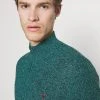 Pier One Uomo Cardigan - Mottled Dark Green -Offerta Economica Pier One 27323e99dd2a47fbb3b88837e7f3ad88