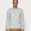 Pier One Uomo ESSENTIAL WINTER CREWNECK - Maglione - Mottled Light Grey -Offerta Economica Pier One 283593f3a817419b840c065f9b3054b4