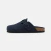 Pier One UNISEX - Pantofole - Dark Blue -Offerta Economica Pier One 28ae6b282b6e4ffc863b4f26da3eb7a6