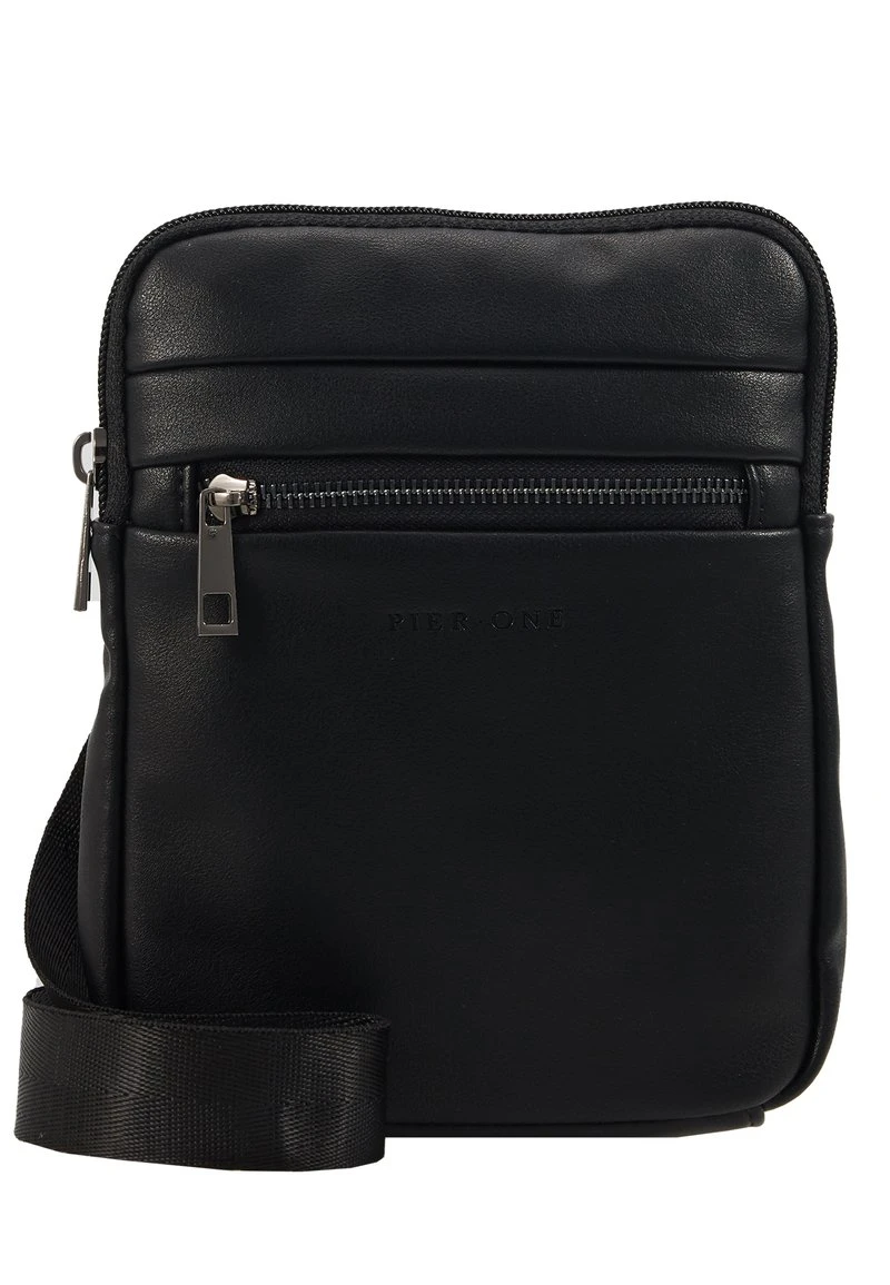 Pier One Uomo Borsa A Tracolla - Black 4 Pier One Uomo Borsa A Tracolla - Black - immagine 2