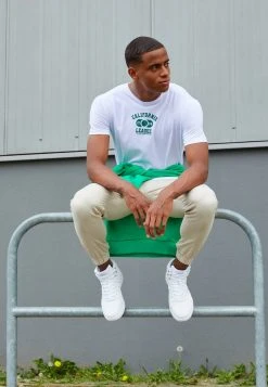 Pier One Uomo CALIFORNIA LEAGUE GRAPHIC T-SHIRT - T-shirt Con Stampa - White