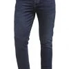 Pier One Uomo DISTRESSED DENIM SLIM FIT - Jeans Slim Fit - Dark Blue Denim -Offerta Economica Pier One 299452207d81469ba7066ee0a05b0997