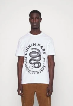 Pier One Uomo LINKIN PARK TEE - T-shirt Con Stampa - White