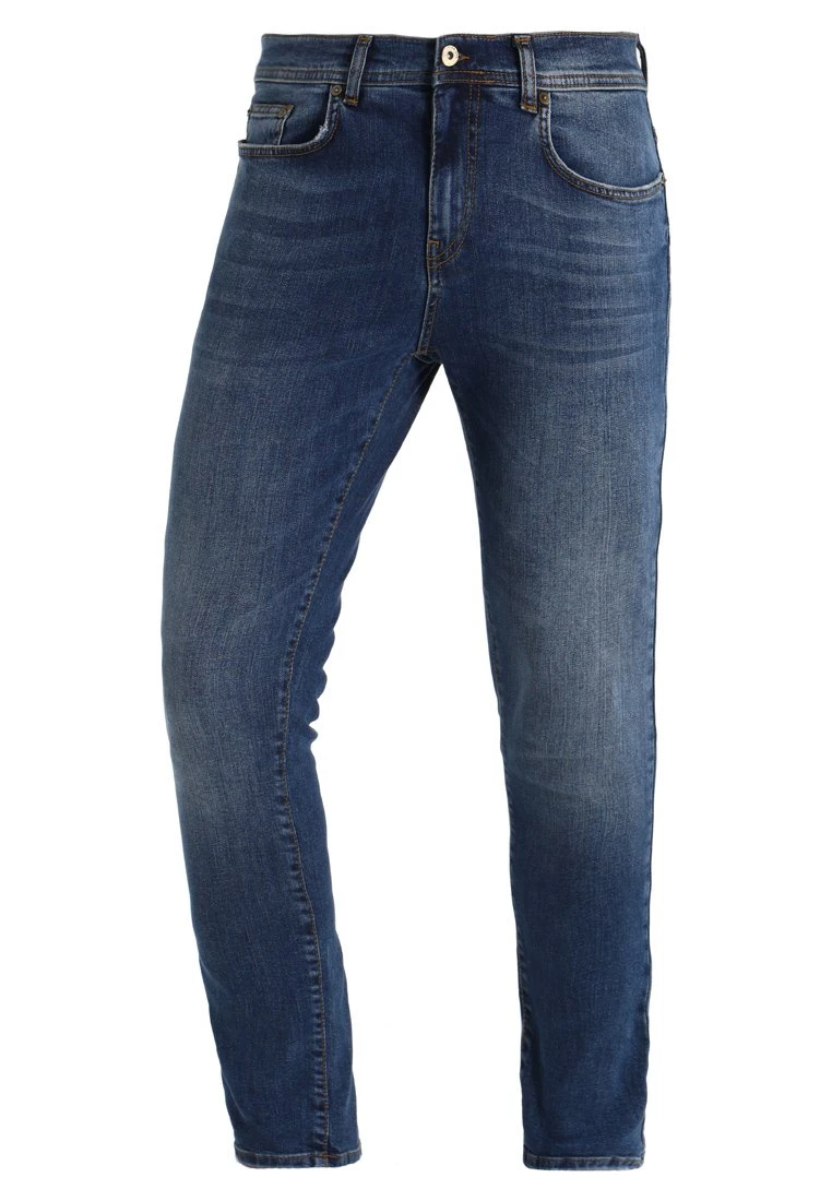 Pier One Uomo Jeans Slim Fit - Mid Blue Denim 8 Pier One Uomo Jeans Slim Fit - Mid Blue Denim - immagine 6