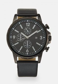 Pier One UNISEX - Cronografo - Black