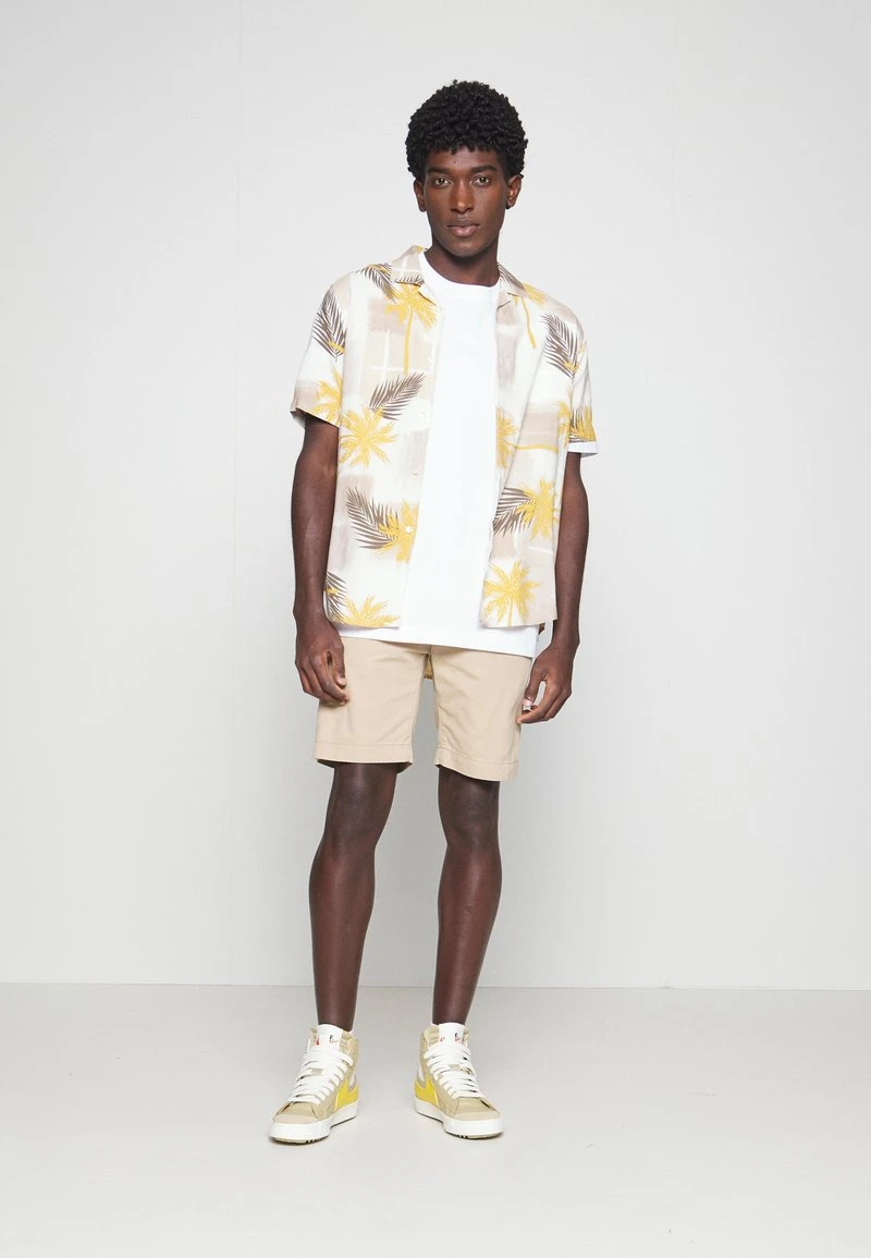 Pier One Uomo 2 PACK - Shorts - Dark Blue/tan 4 Pier One Uomo 2 PACK - Shorts - Dark Blue/tan - immagine 2