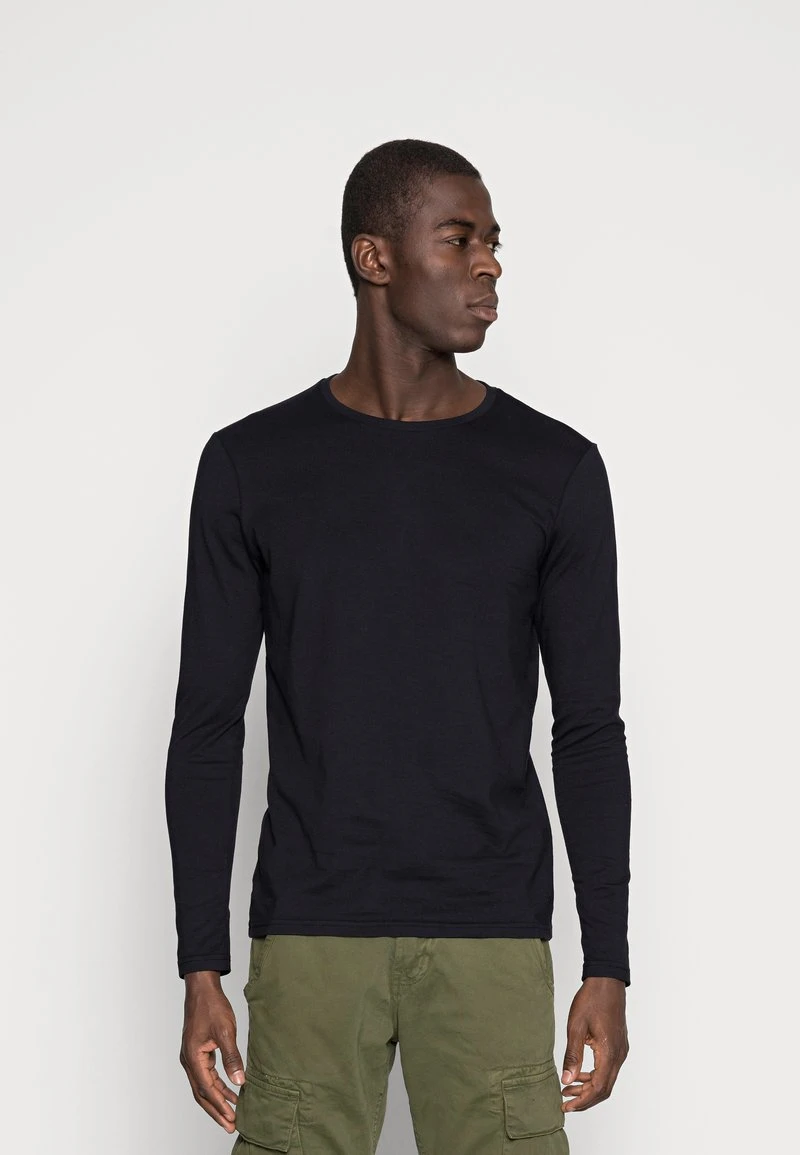 Pier One Uomo 2 PACK - Maglietta A Manica Lunga - Black 4 Pier One Uomo 2 PACK - Maglietta A Manica Lunga - Black - immagine 2