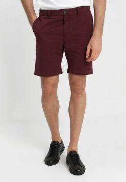Pier One Uomo Shorts - Bordeaux