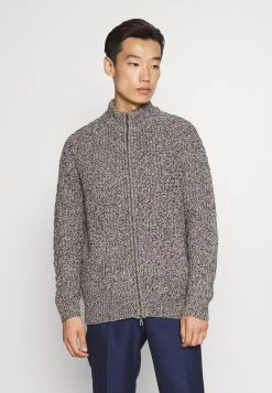 Pier One Uomo Cardigan - Mottled Grey