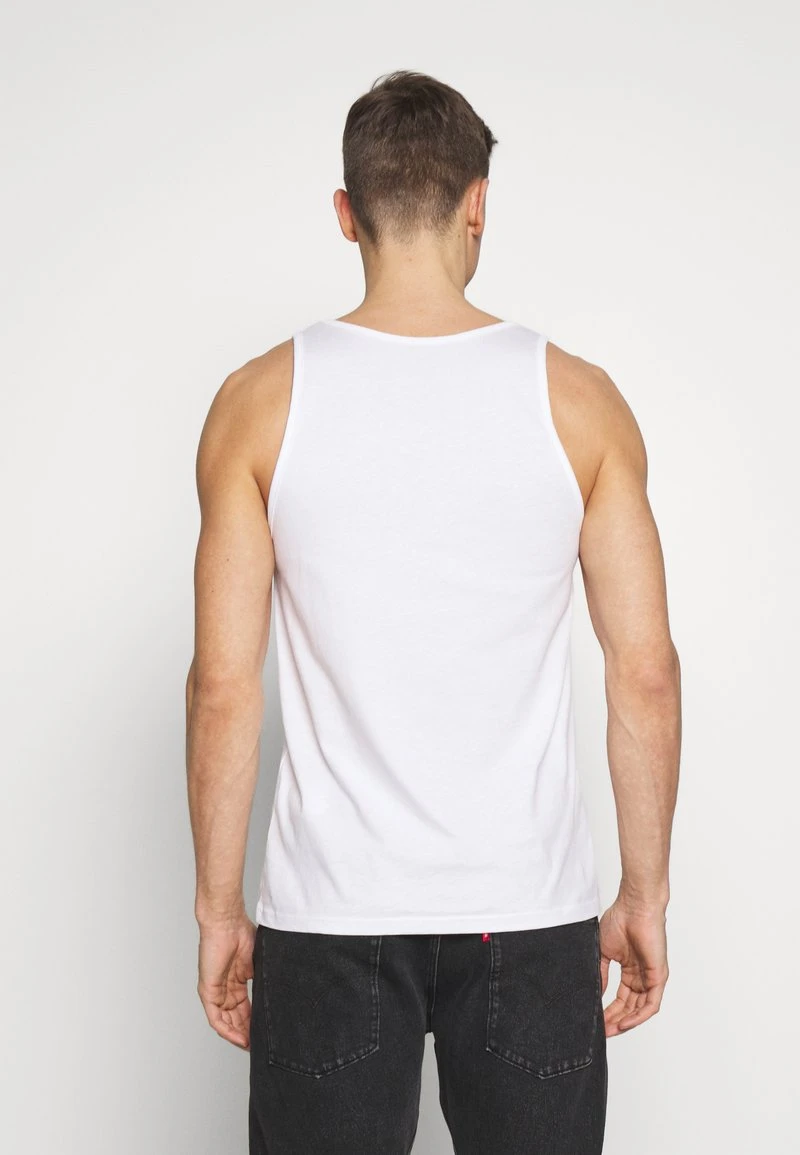 Pier One Uomo 2 PACK - Top - White 6 Pier One Uomo 2 PACK - Top - White - immagine 4