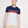 Pier One Uomo T-shirt Con Stampa - Blue/red -Offerta Economica Pier One 331ed3d16ade4c91bda6192ba1ae8933