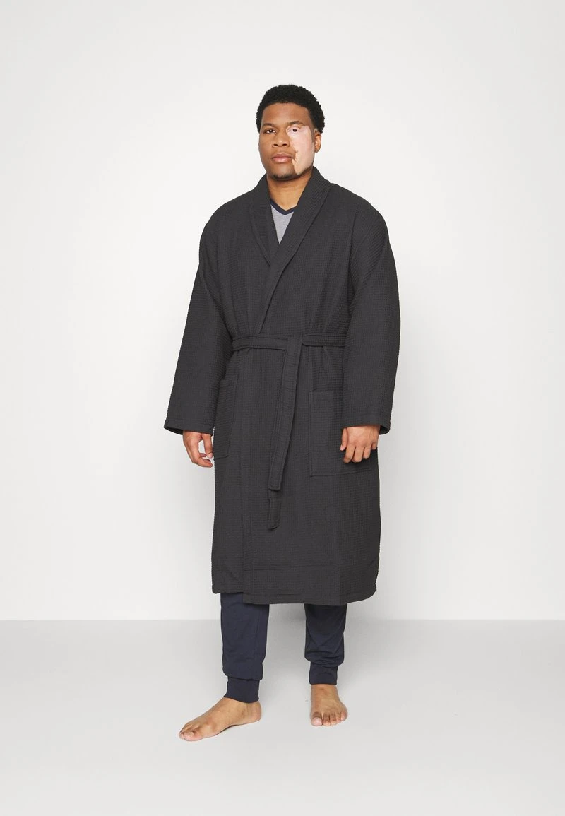 Pier One Uomo Accappatoio - Black 3 Pier One Uomo Accappatoio - Black