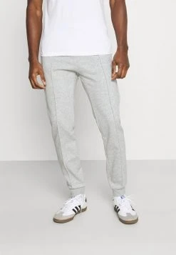 Pier One Uomo Pantaloni Sportivi - Mottled Light Grey